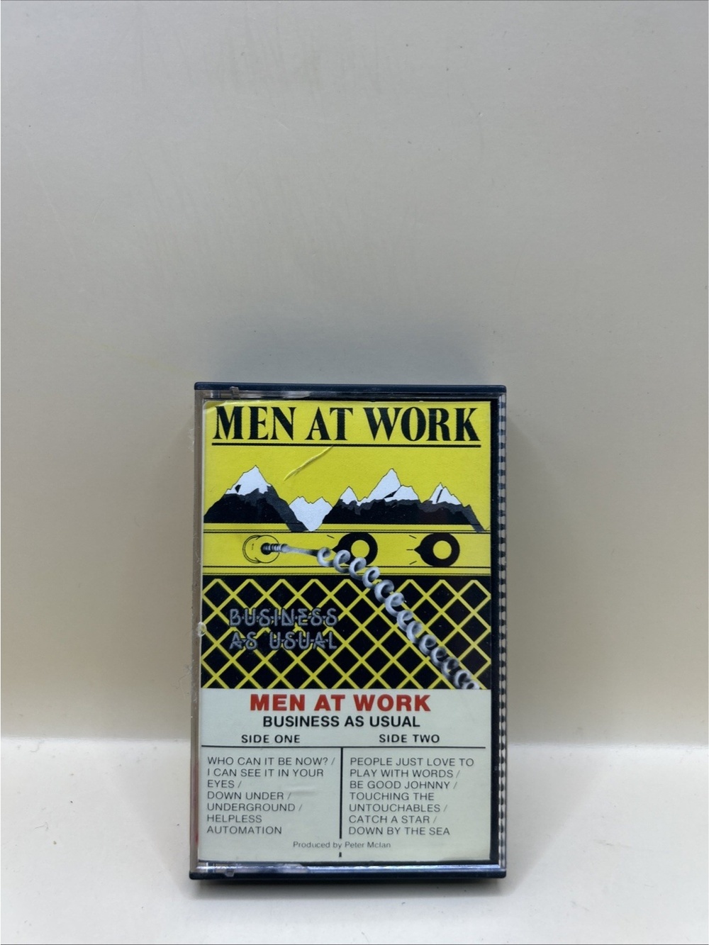 Men At Work - Business As Usual Cassette Album 1982 New Wave TESTED✅